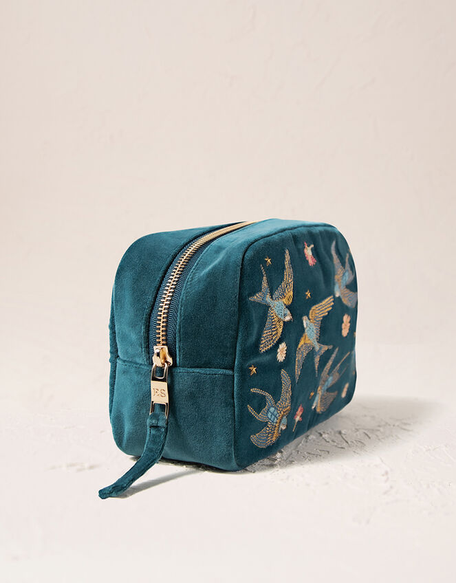 Elizabeth Scarlett Swallow Make Up Bag, , large