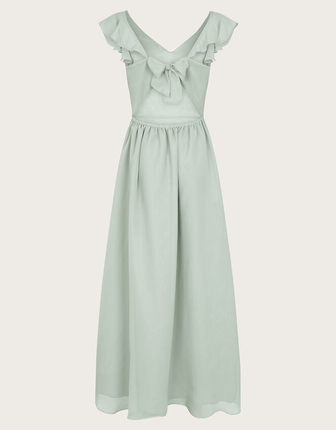 Indi Tie-Back Prom Dress, Green (SAGE), large