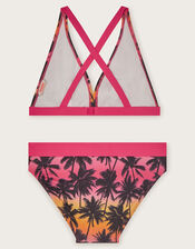 Ombre Palm Print Bikini, Multi (MULTI), large