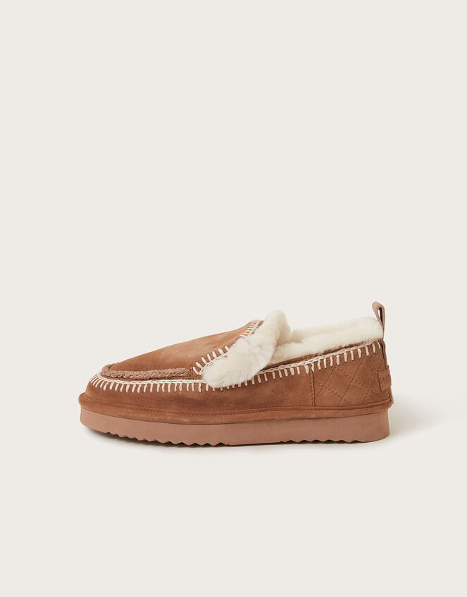 Laidback London Suede Shoes, Natural (NATURAL), large