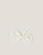 Bow Lace Bando Headband, , large