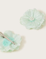 Nicole Lacey Flower Hair Clips Set of Two, , large