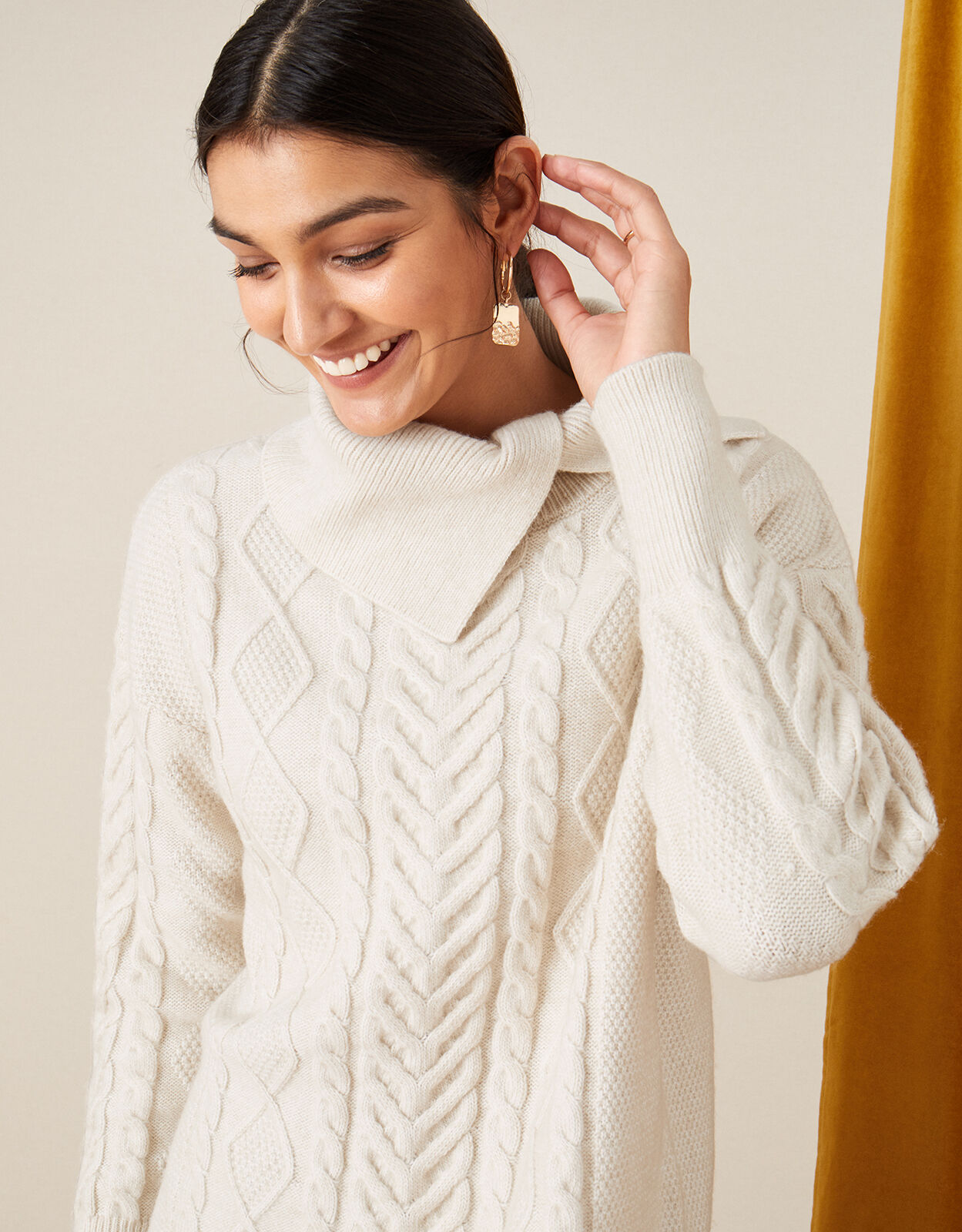 Cream jumper deals womens uk