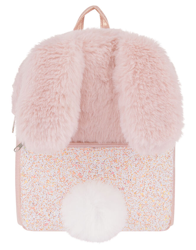 Miss Fluffy Tail Bunny Backpack, , large