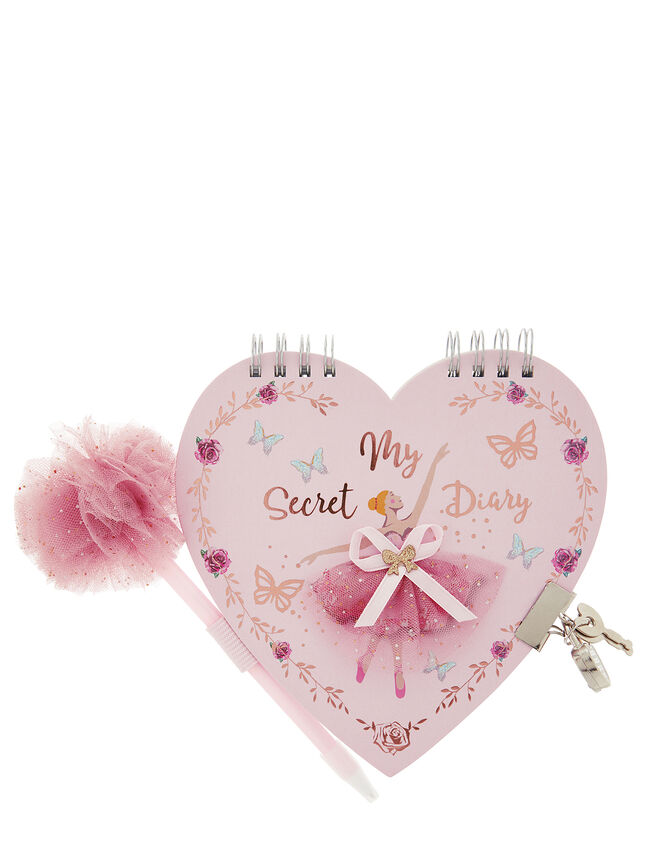 Lovely Ballerina Diary and Pen Set, , large