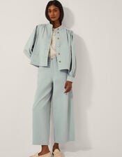 Ciara Cropped Wide Leg Jeans, Blue (PALE BLUE), large