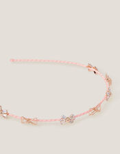 Mini Bow Embellished Headband, , large