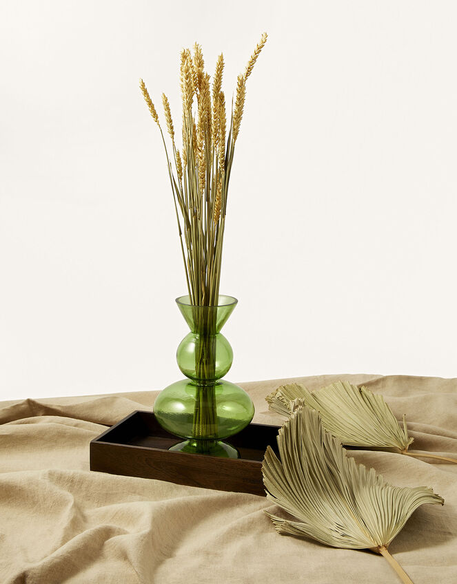 Colour Glass Round Tiered Vase, , large