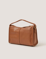 Bertie Woven Leather Bag, , large