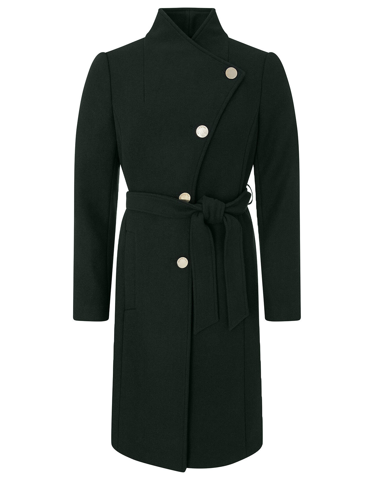Ruby Long Coat Green Women s Coats Monsoon ROI