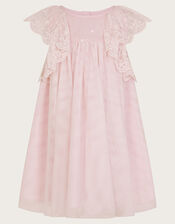 Baby Charlotte Frill Dress, Pink (PINK), large