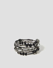 Beaded Wire Wrap Bracelet, , large
