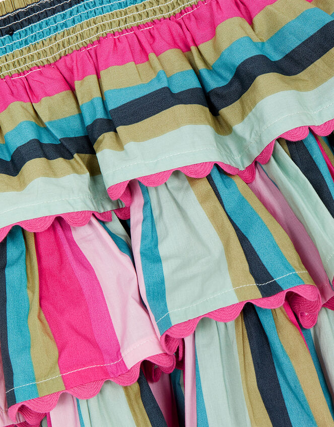 Boutique Stripe Skirt, Multi (MULTI), large
