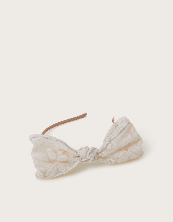  Flower Bow Headband  , , large