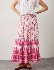 East Clementine Maxi Skirt, Pink (PINK), large