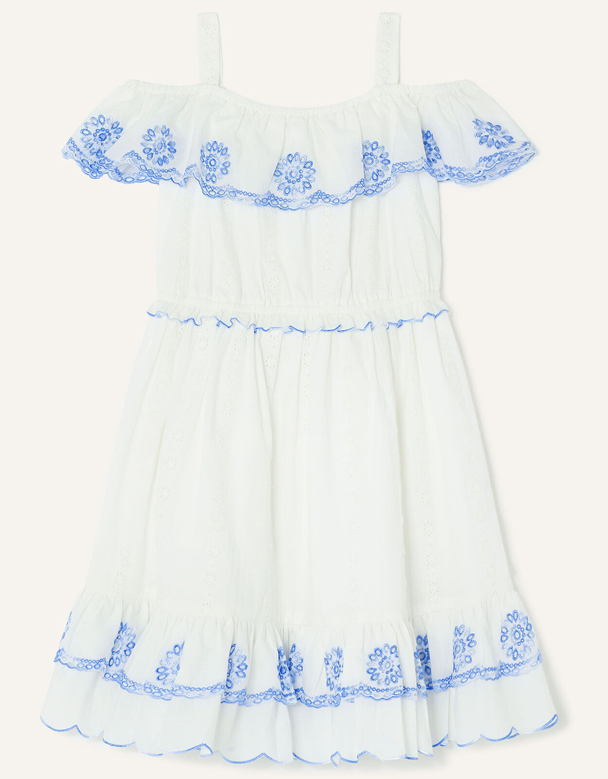 White bardot hot sale summer dress