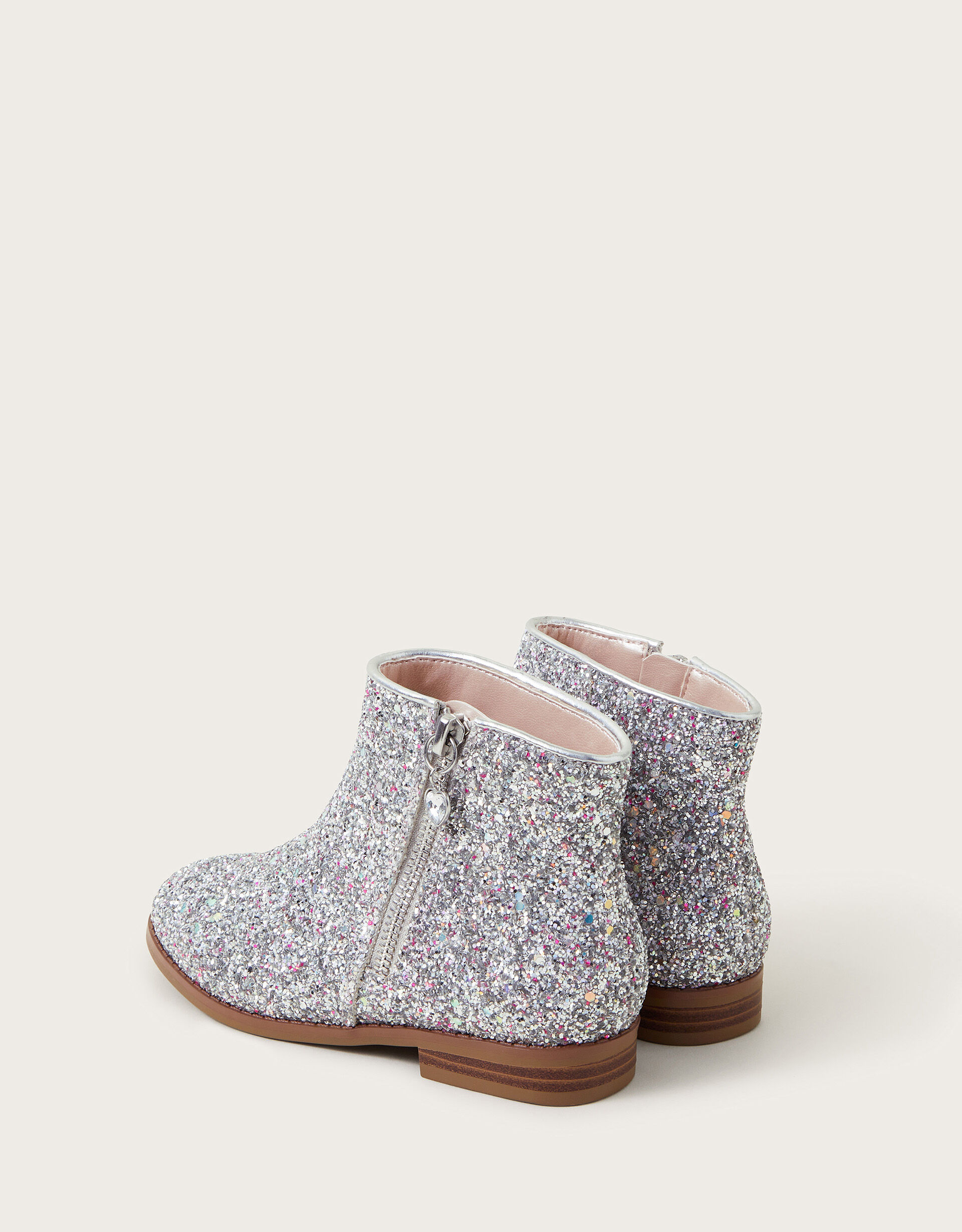 Silver sequin booties on sale