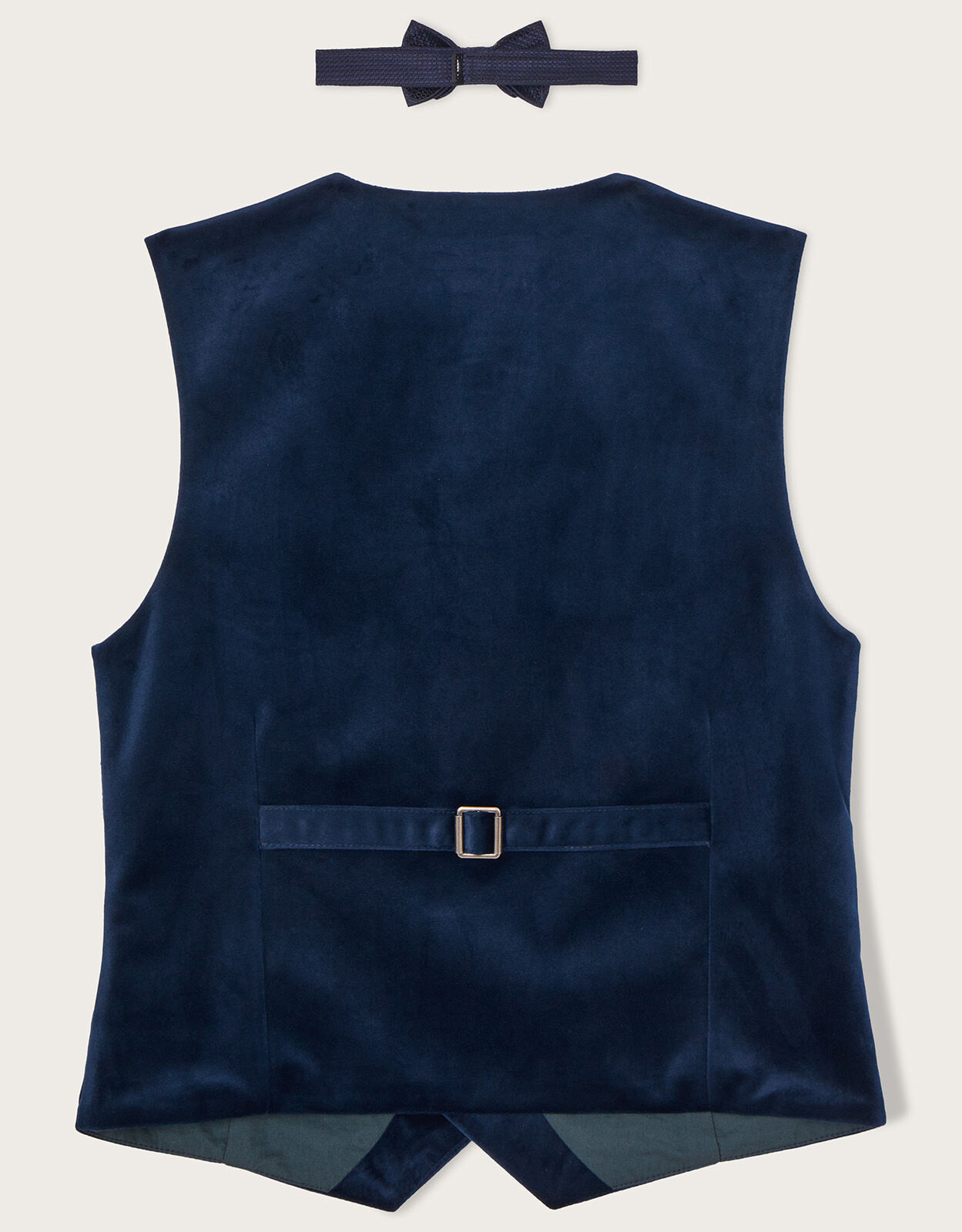 Navy velvet outlet waistcoat