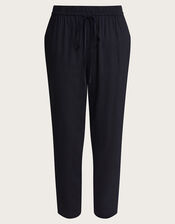 Penina Crop Pants, Black (BLACK), large