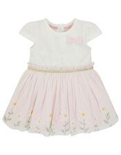 Newborn Baby Daisy Disco Dress, Pink (PINK), large