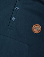 Hooded Shirt Jumper, Blue (NAVY), large