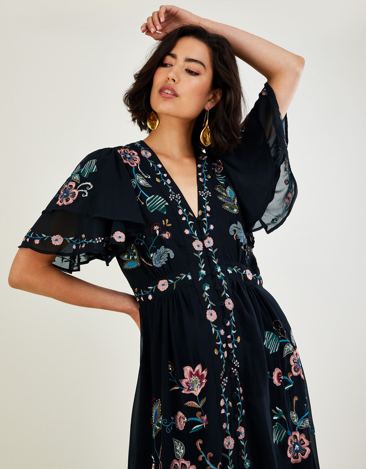 Monsoon 2025 peacock dress