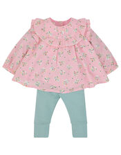 Baby Ditsy Woven Set , Pink (PINK), large