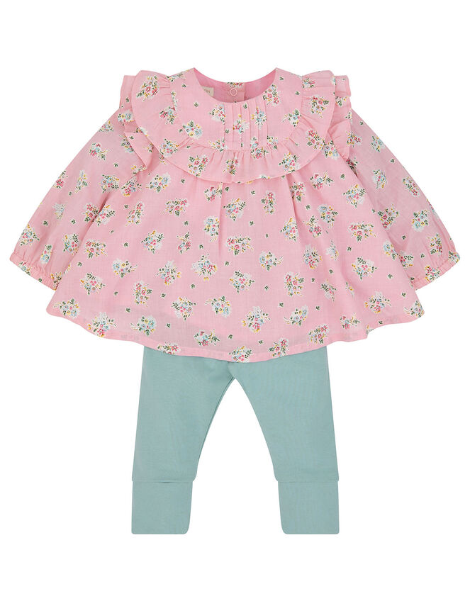 Baby Ditsy Woven Set , Pink (PINK), large