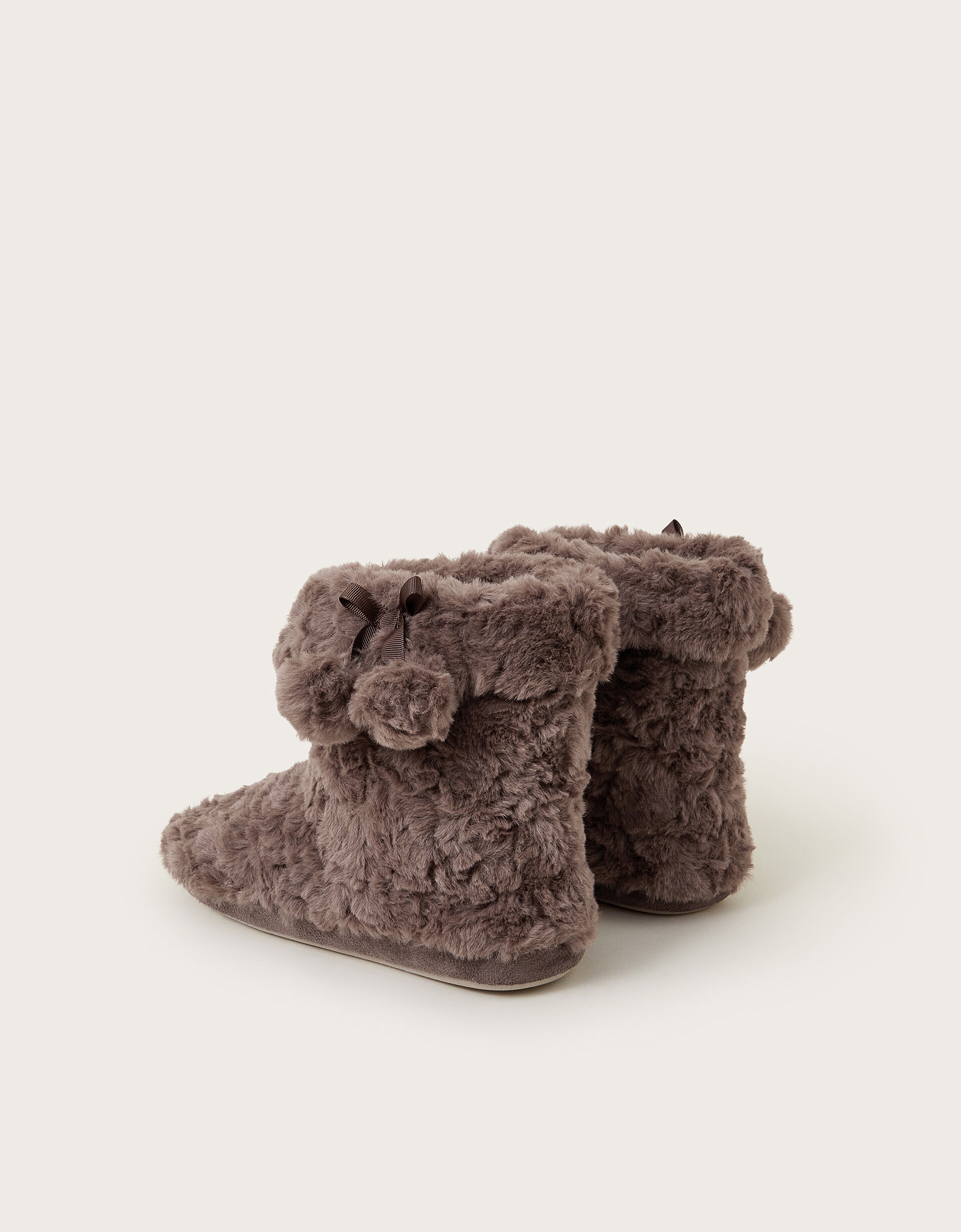 Bree Faux Fur Slipper Boots Mink