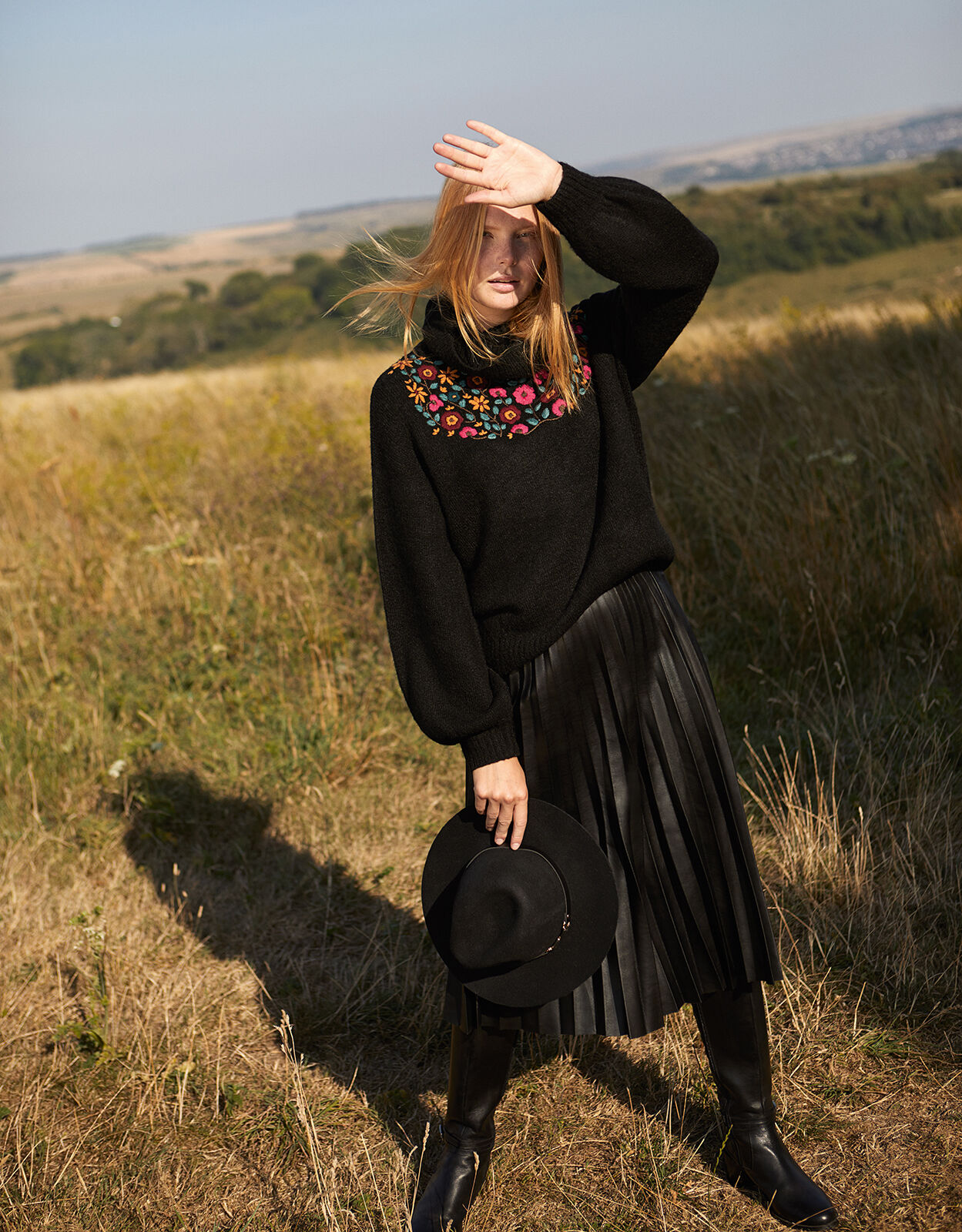 Monsoon black jumper cheap