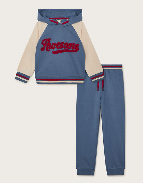 Awesome Sweater and Sweatpants Set, Blue (BLUE), large