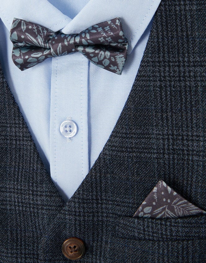 Oliver Check 4-Piece Suit, Blue (NAVY), large