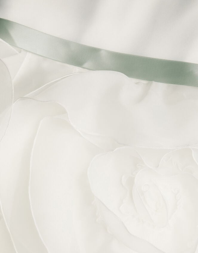 Organza Flower Can Can Dress, Ivory (IVORY), large