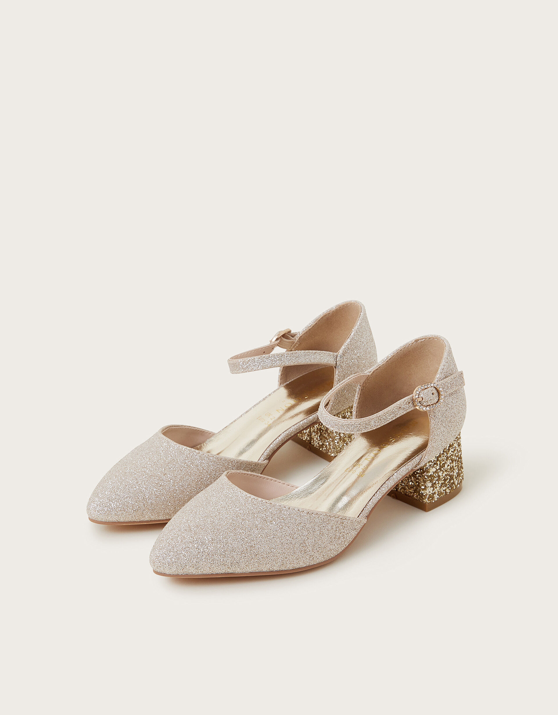 rose gold shoes for flower girl