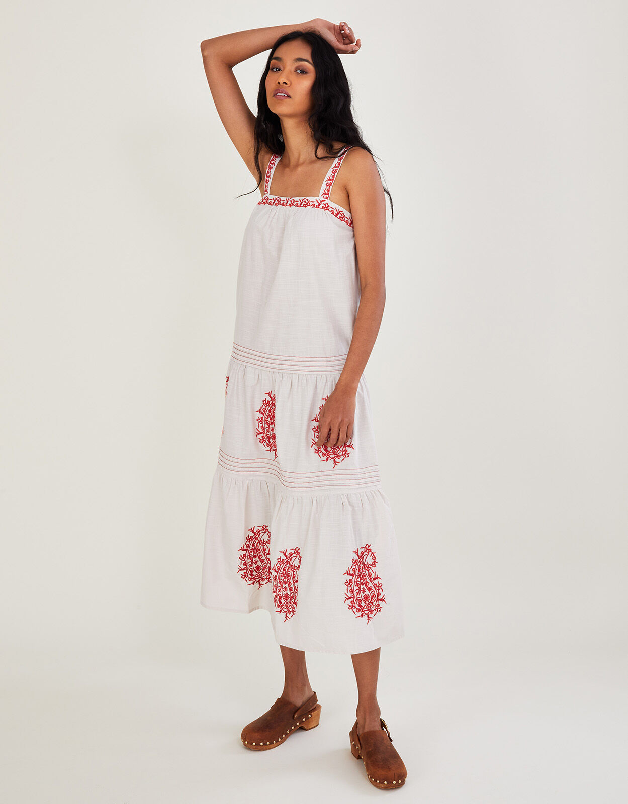 Wide sales strap sundress