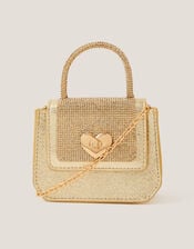 Mini Metallic Handbag, , large