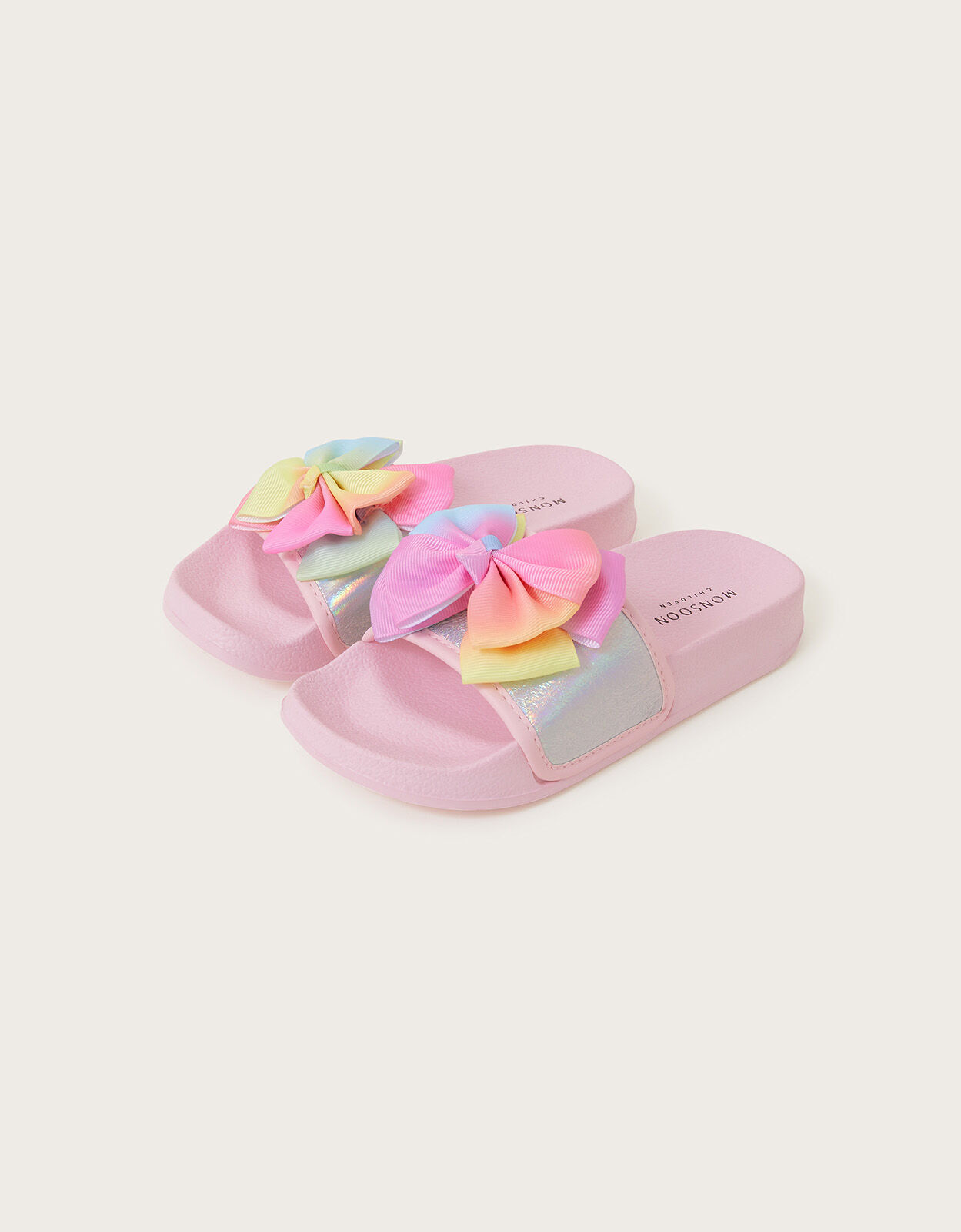 Girls rainbow sliders hot sale