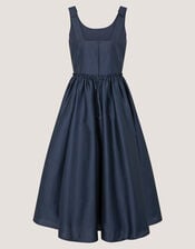 Ohio Taffeta Prom Dress, Blue (NAVY), large