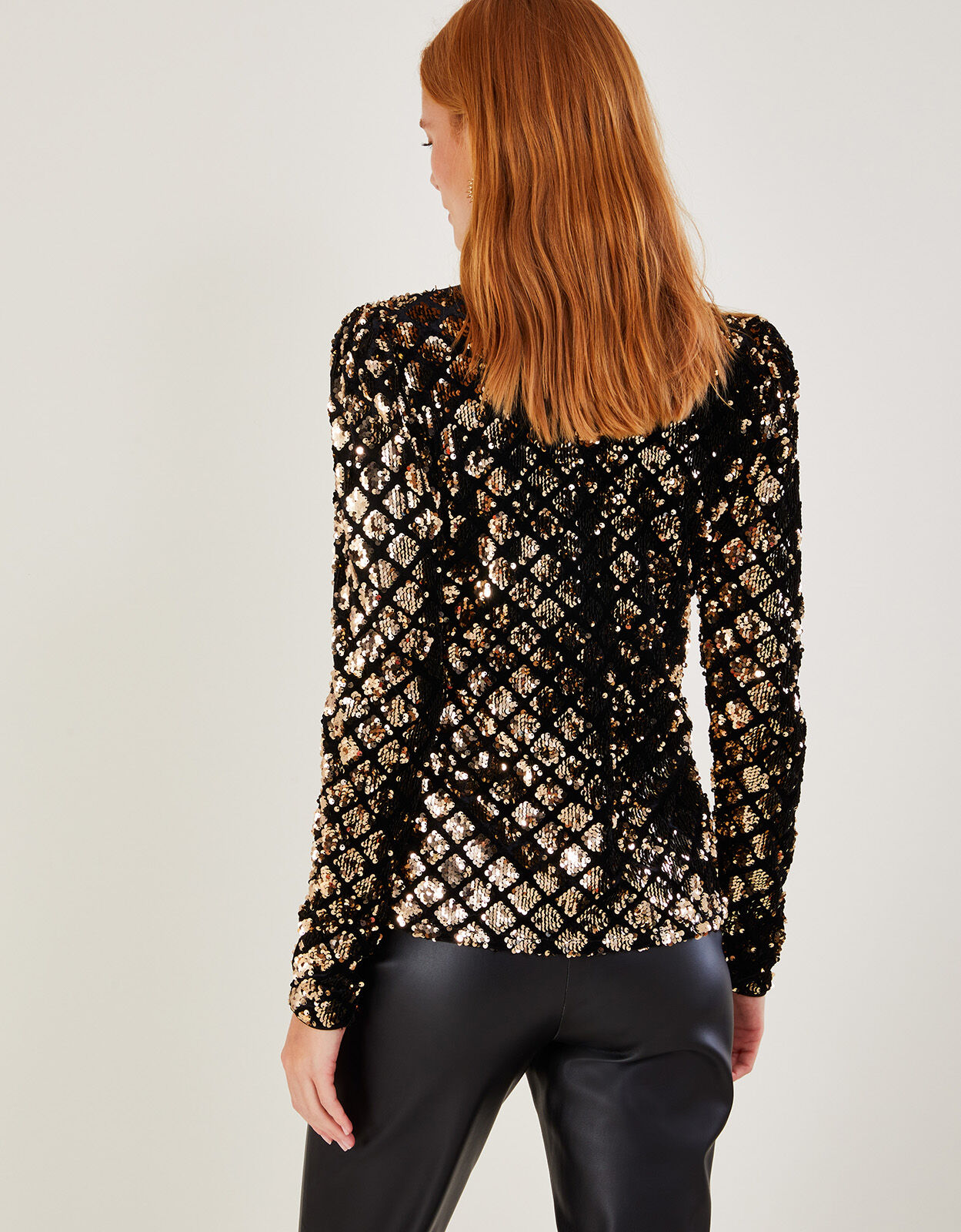 Monsoon sequin tops cheap