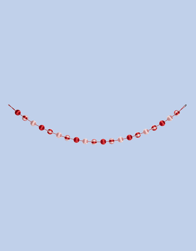 Anna and Nina Candy Cane Stripe Garland, , large
