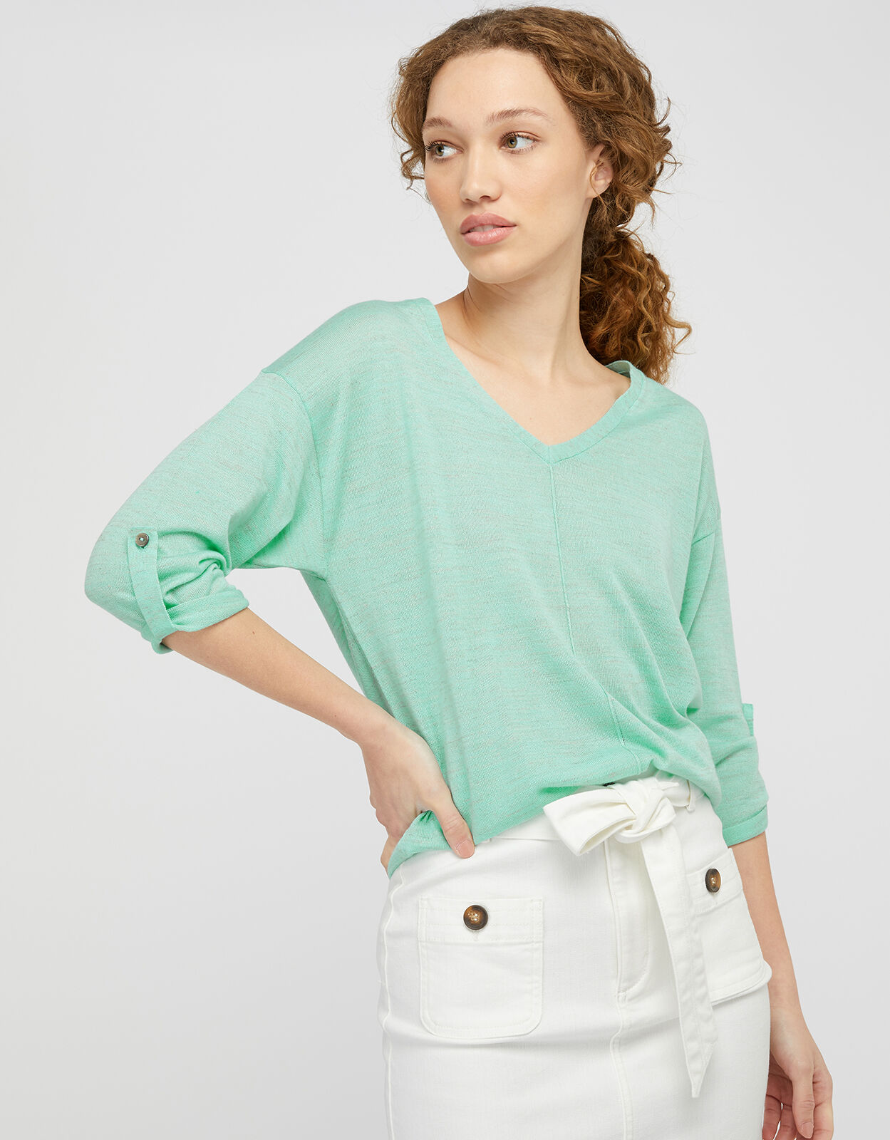 Monsoon linen jumper Clearance