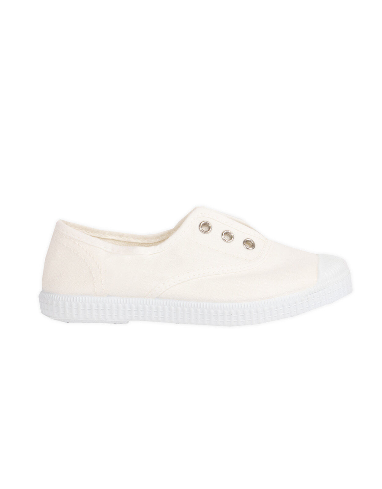 Girls white plimsols clearance