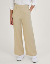 Jenny Shorter Length Trousers, Natural (STONE), large