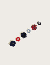 School Scrunchies 6 Pack, , large