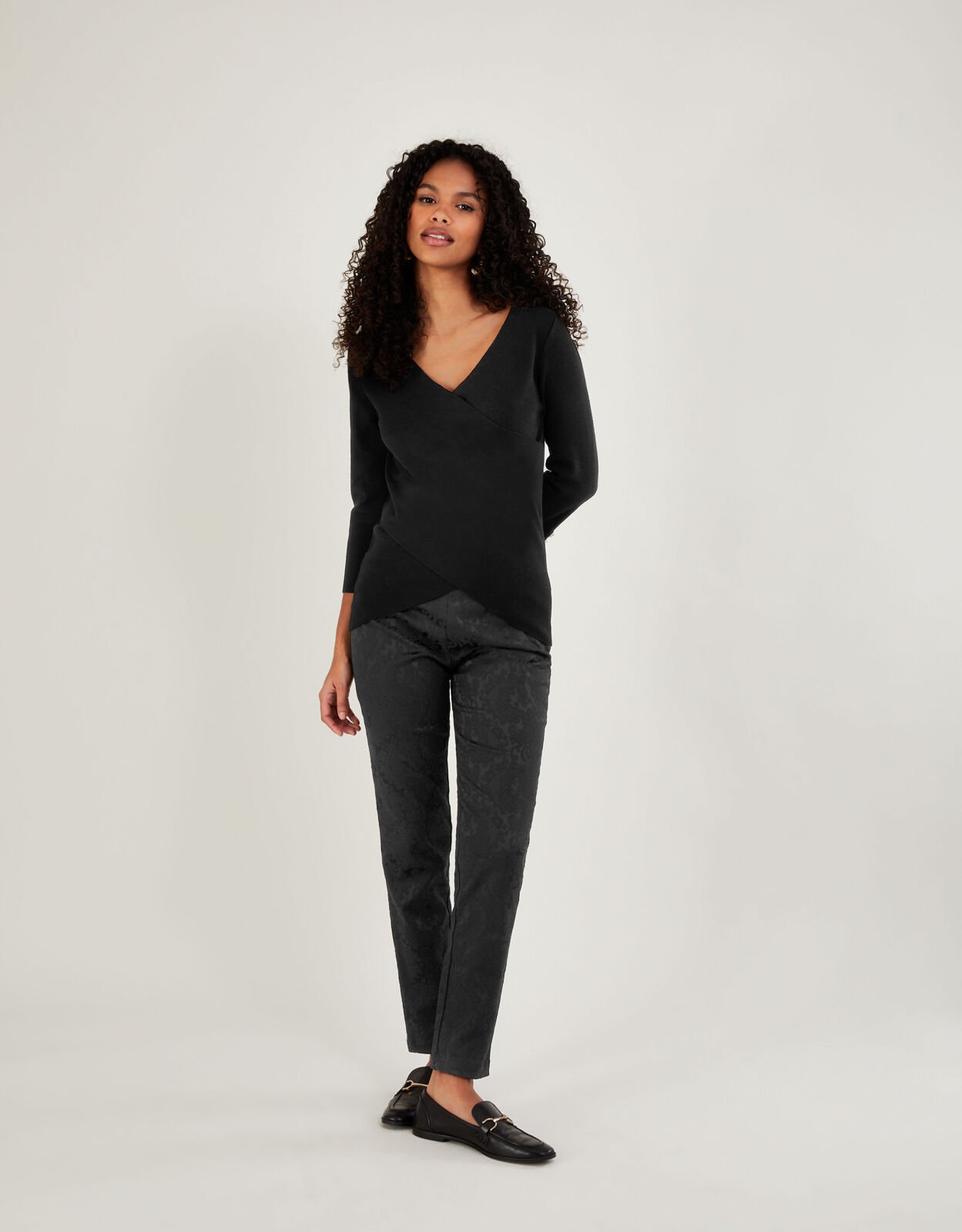 Smart black jumper cheap