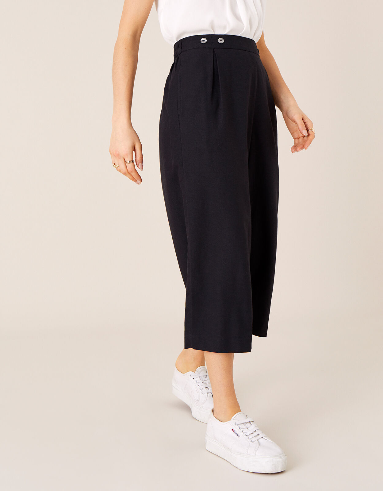 Monsoon cropped trousers discount