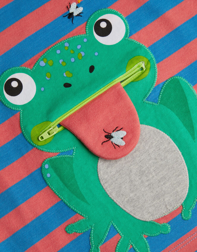 Frog Stripe T-Shirt, Multi (MULTI), large