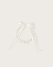 Pearl Ribbon Tassel Garland , , large