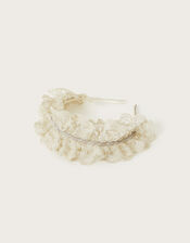 Ruffle Lace Headband, , large