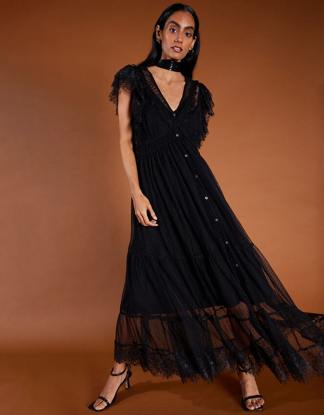 East Safiyah Dress, Black (BLACK), large
